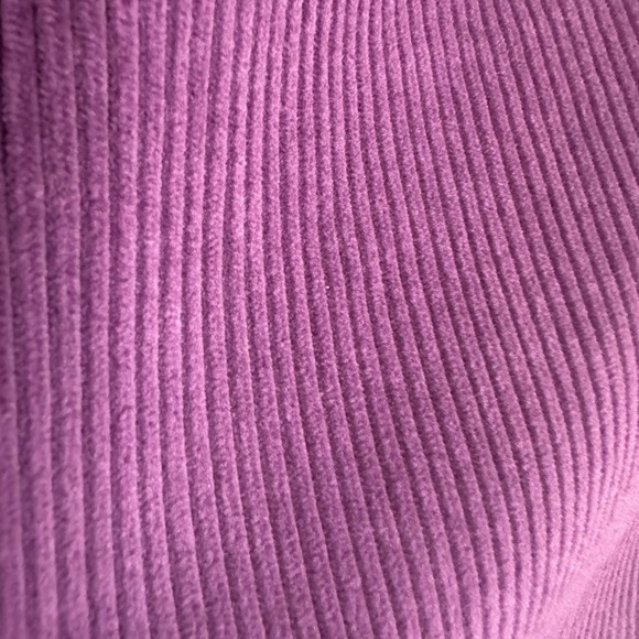 Japna purple corduroy dress jumper medium NWT regal purple academia fall - Picture 3 of 7
